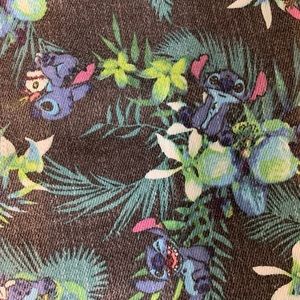 Disney Stitch denim cutoff shorts Torrid